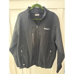 Men's Mobil Mercedes Benz Boardroom Black Jacket Size XXL